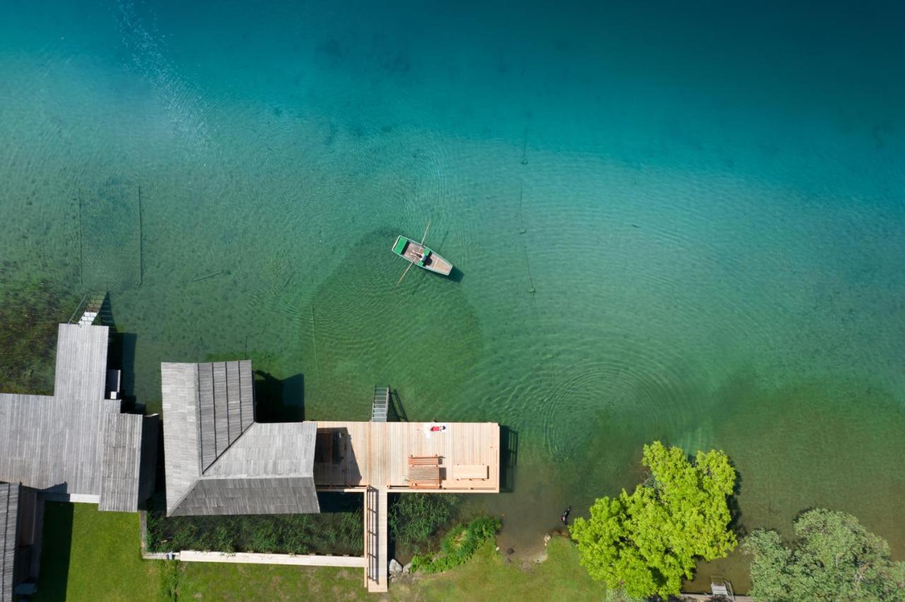 Draxl-Hof Ferienwohnungen Weissensee Exteriör bild