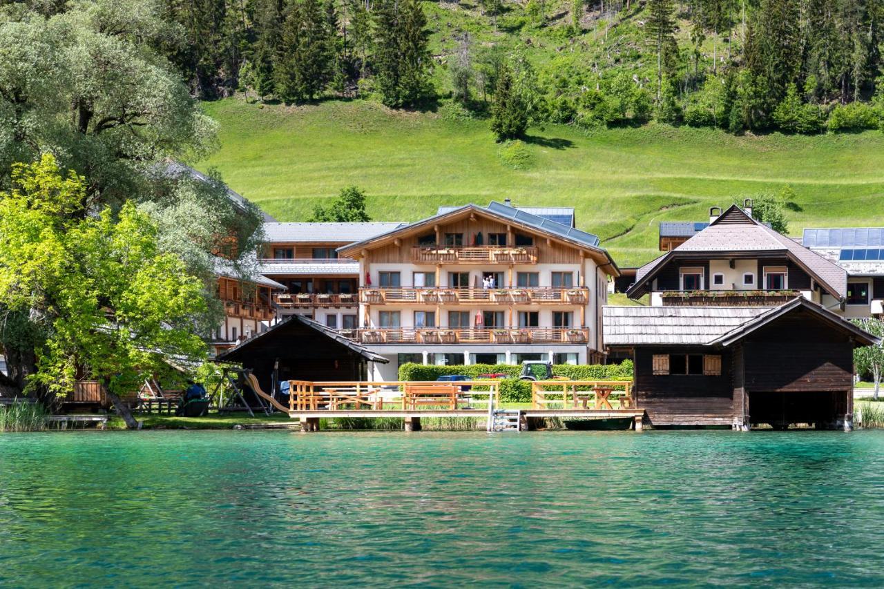 Draxl-Hof Ferienwohnungen Weissensee Exteriör bild