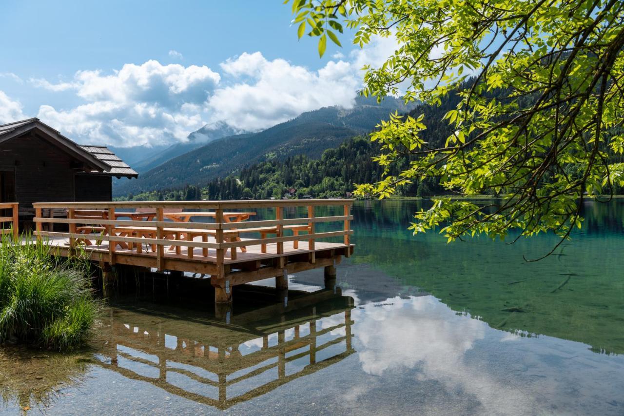 Draxl-Hof Ferienwohnungen Weissensee Exteriör bild