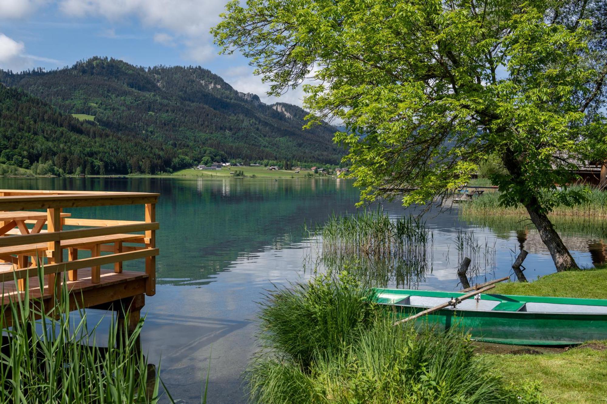 Draxl-Hof Ferienwohnungen Weissensee Exteriör bild