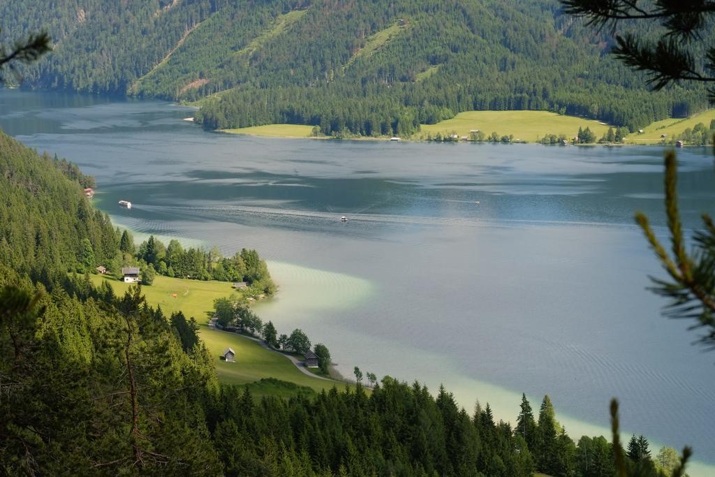 Draxl-Hof Ferienwohnungen Weissensee Exteriör bild