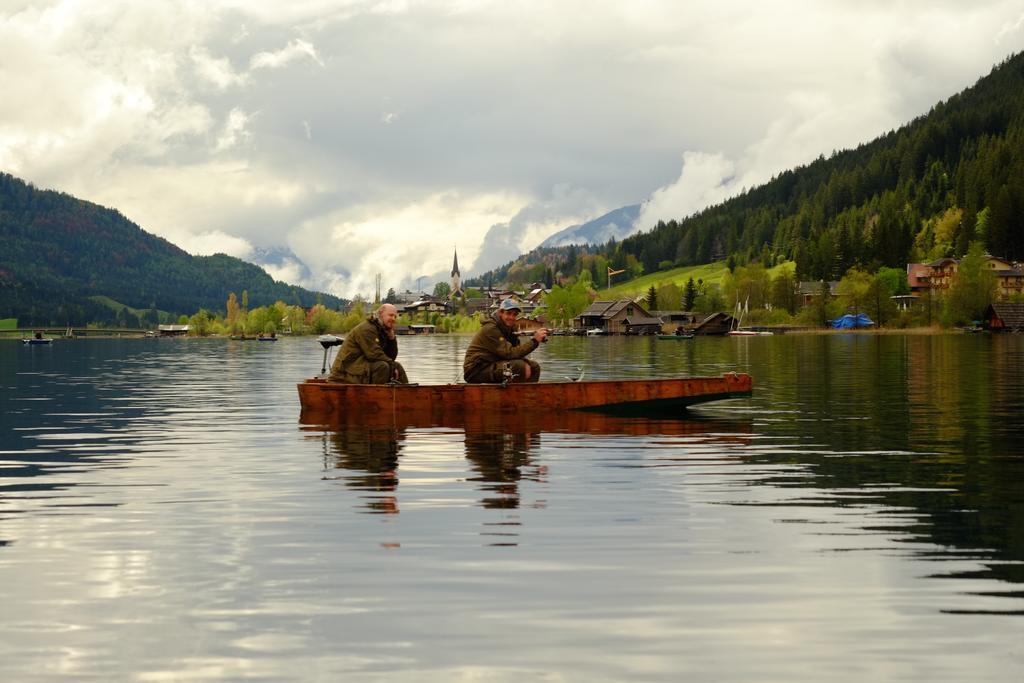 Draxl-Hof Ferienwohnungen Weissensee Exteriör bild