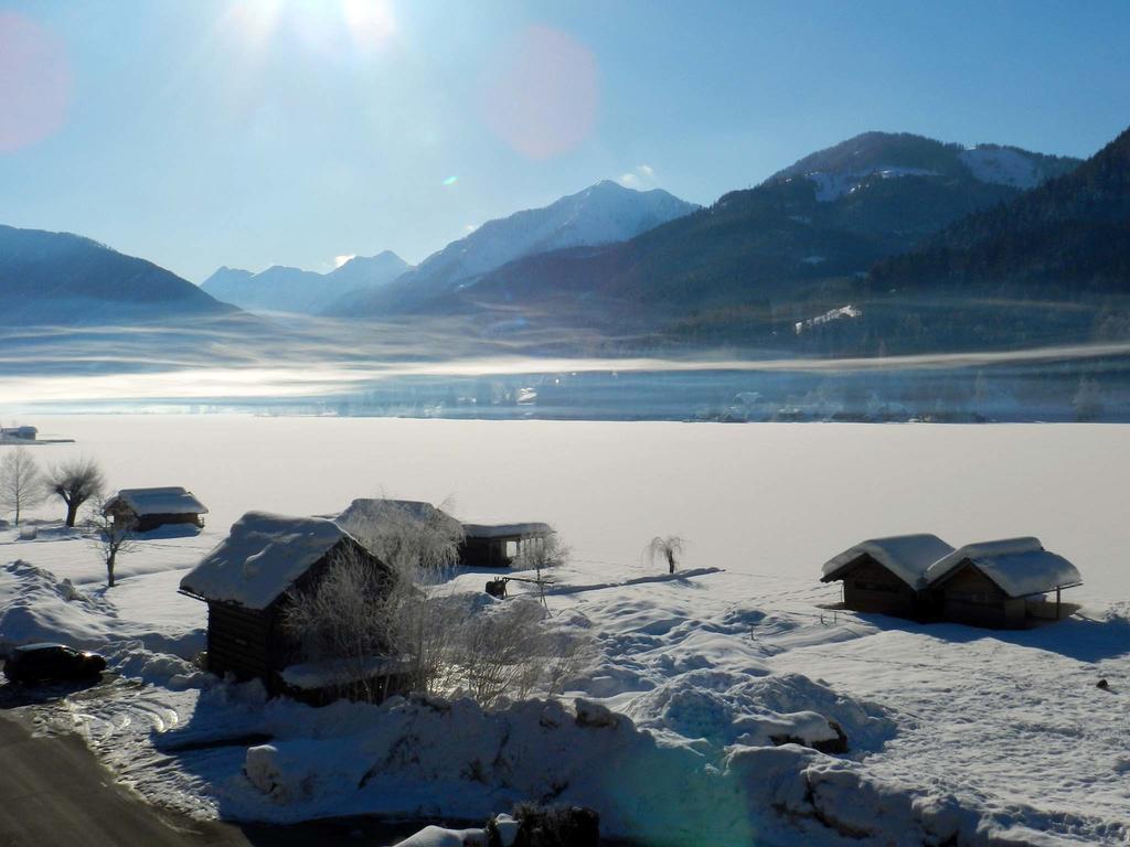 Draxl-Hof Ferienwohnungen Weissensee Exteriör bild