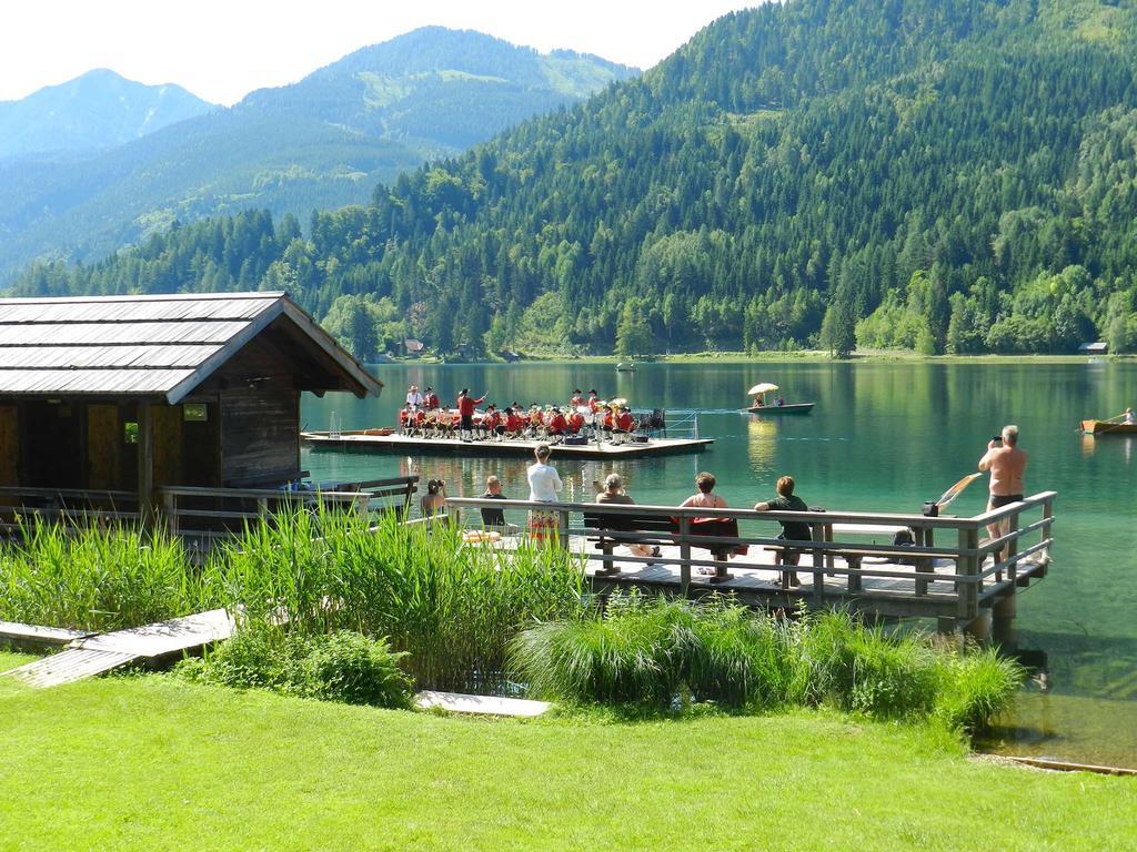 Draxl-Hof Ferienwohnungen Weissensee Exteriör bild